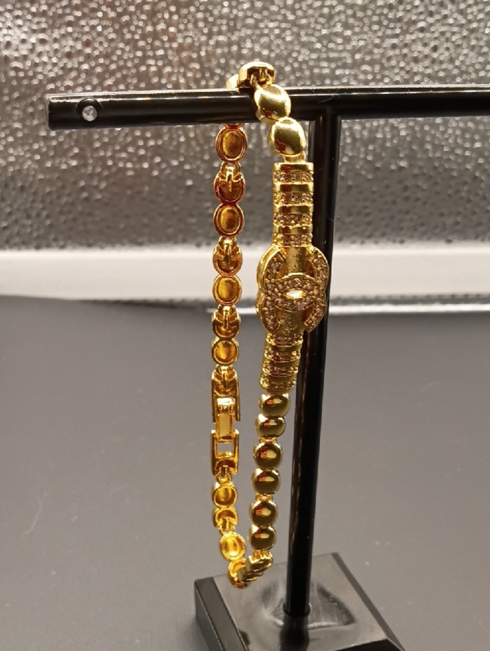 Gold-Tone Women's Bracelet — Elegant Gold Finish